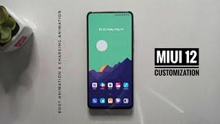 MIUI 12 Customization With Themes & Wallpaper | Boot & Charging Animation !