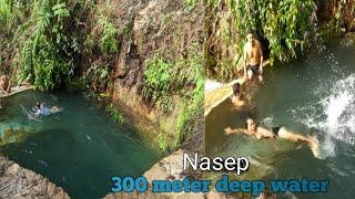 Nasep wari natural swimming fool/ deep blue clean water  jadi South Garo hills