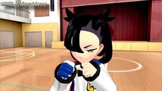 (MMD) Gym battle (Motion by MMDCdrique)