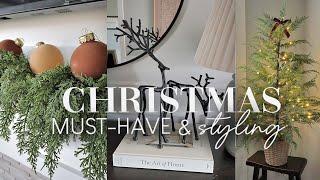 CHRISTMAS DECOR MUST-HAVES 2024 || CHRISTMAS DECORATING IDEAS || FAVORITE TIMELESS CHRISTMAS DECOR