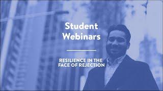 Employability Webinar: Resilience in the face of rejection