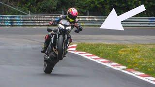 The REAL HEROES of the NURBURGRING 2022 Biker Compilation!