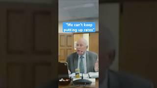 "We can't keep putting up rates..." Councillor Rose #173.5