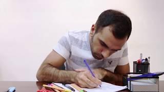 الطالب في الامتحان #لؤي_ساهي