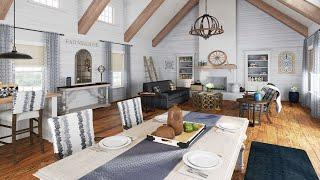 AMAZING! OPEN SPACE LIVING CONCEPT INTERIOR DESIGNS | TIPS FOR OPEN PLAN LIVING SPACE DECOR IDEAS