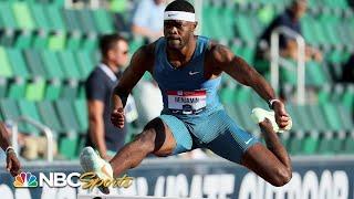 Rai Benjamin, post-COVID, opens up the throttle in 400m hurdles semi at USATF Nationals | NBC Sports