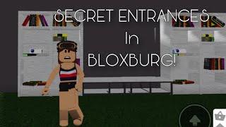 3 SECRET Entrances| Bloxburg| Annie’sGaming Channel