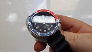 A Close look at the Seiko Pepsi Turtle SRP779