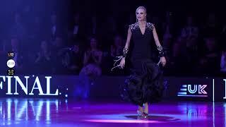 UK Championship 2024 Final Presentation Dusan Dragovic-Agikyan Valeria Slow Foxtrot