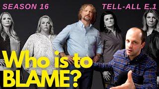 SHOCKED! | PSYCHOLOGIST REACTS to Sister Wives Tell-All | Season 16 e.1