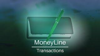 MoneyLine Personal Finance Software | Transactions Tutorial