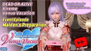 DEAD OR ALIVE Xtreme Venus Vacation Event Episode 'Maiden's Preparation' ENG SUB #4k #60fps #DOAXVV