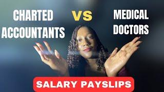 Doctors Salary vs Chartered Accountant Salary in South Africa | CA Trainee vs Medical Intern