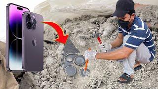  How i Restore This iPhone 14 Pro Max Stuck in Concrete !