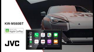 KW-M560BT 6.8” Capacitive Touch Screen with Apple CarPlay | JVC Car Entertainment