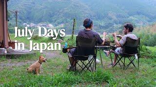 July VLOG in the Japanese Countryside: Dill Pickles, Dogs, & Summer Festivals