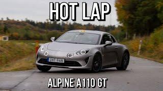 HOT LAP // ALPINE A110 GT // FEATHERLIGHT MAKES IT A DELIGHT