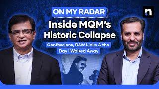 Altaf Hussain’s RAW Confession & MQM’s Secrets: Mustafa Kamal Tells All | Kamran Khan | On My Radar