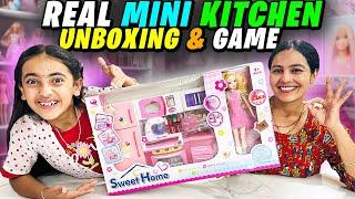 REAL MINI KITCHEN | MINI KITCHEN HOUSE TOUR | COOKING GAME | My Birthday Gift by NANI