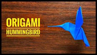 Origami Hummingbird | Origami tutorial | Paper craft