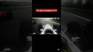 F1 2025 The Best overtake in F1 ?  #formula1 #f1 #mikahäkkinen #michaelschumacher #spa #ferrarif1