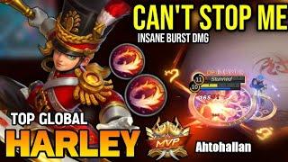 HARLEY BEST BUILD 2022 | TOP GLOBAL HARLEY GAMEPLAY | MOBILE LEGENDS