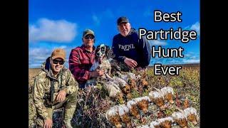 BEST REMOTE PARTRIDGE HUNT EVER EXPERIENCED - (And some amazing shooting)