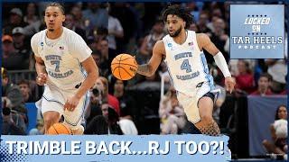 Seth Trimble is out of the portal & BACK for UNC | Is ACC Player of the Year RJ Davis back too?!