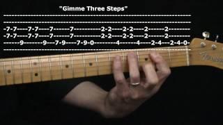 "Gimme Three Steps" by Lynyrd Skynyrd : 365 Riffs For Beginning Guitar !!