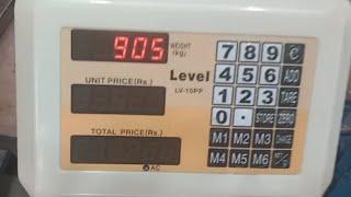 Level indicator 350 kg scale calibration@malik intarnational scale