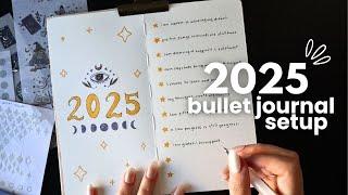 My 2025 Bullet Journal Setup | Manifesting My Year