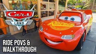 Cars Land 10th Anniversary Walkthrough & Rides 2022 - Disney California Adventure [4K POV]