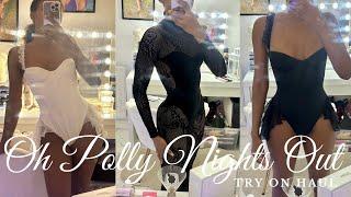 OMG  OH POLLY SEXY NIGHTS OUT TRY ON HAUL | CHRISTMAS PARTY OUTFIT IDEAS