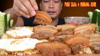 PORK SILOG + ASMR MUKBANG