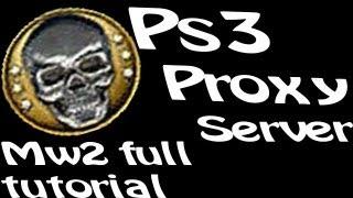 Ps3 - How To set Up Proxy Servers [Full Tutorial]