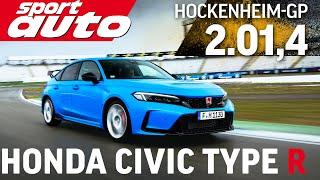 Honda Civic Type R (FL5) | Hot Lap Hockenheim-GP | sport auto