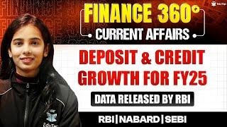 Banking Current Affairs 2025  | Finance Current Affairs for RBI Grade B 2025 Preparation|Finance 360