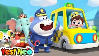 Taxi Rescue Team | Occupation Song | Cars Rescues | Nursery Rhyme & Kids Songs | Yes! Neo