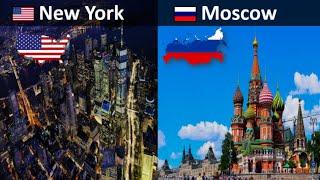 New York vs Moscow - City Comparison