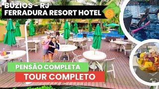 HOSPEDAGEM INCRÍVEL EM BÚZIOS RJ - Ferradura Resort Hotel Tour Completo e Dicas