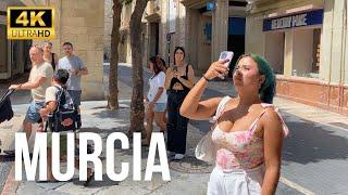 Murcia, Spain  | Walking Tour 4K 60FPS HDR | August 2024 (▶120min)