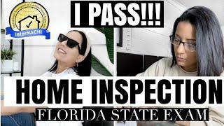 DAY IN THE LIFE + TESTING DAY | I PASSED THE HOME INSPECTION STATE EXAM | INTERNACHI STATE EXAM