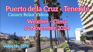 Tenerife ️ Puerto de la Cruz Morning Weather Teneriffa