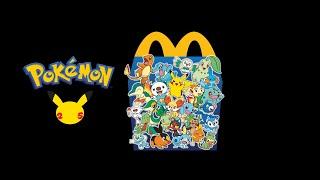 McDonald's 2021 Pokémon 25th Anniversary Happy Meal Toys Commercial Promotion