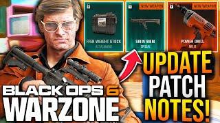 Black Ops 6: New GAMEPLAY UPDATE PATCH NOTES! FREE WEAPONS, REBIRTH UPDATE, & More! (WARZONE Update)