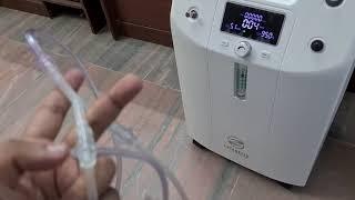 Simple Steps to connect two 5 lpm oxygen concentrators to use as 10 lpm machine