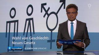 tagesschau in Einfacher Sprache 19:00 Uhr, 01.11.2024