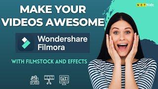 Wondershare Filmora X Video Editing Software with Filmstock and Effects