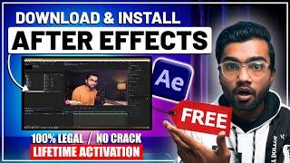 How to Download Adobe After Effects for FREE in PC & Laptop (2024) (No Crack / 100% Legal)