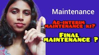 sec125 ,CRPC, interim maintenance ki?